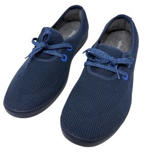 Allbirds Mens Size 13 Tree Runners Athletic Shoes Marine Blue mesh sneakers